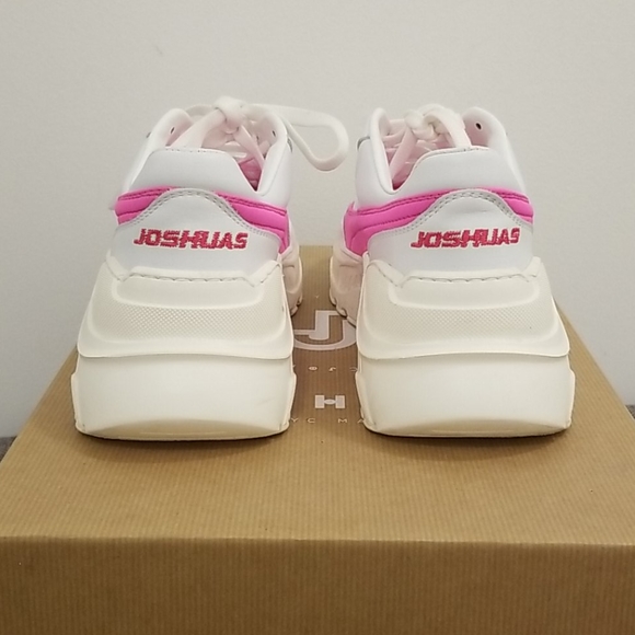 Joshua Sanders Pink Zenith Sneakers - Picture 4 of 8